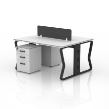 MIGE office furniture Economic customized staff area 4 person seater Office Workstation Table